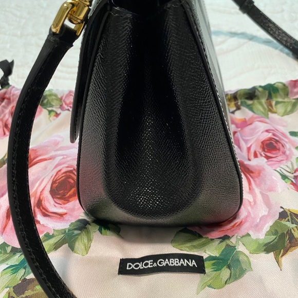 Dolce and Gabbana Dauphine Rose Miss Sicily Shoulder Bag - Picture 7 of 16